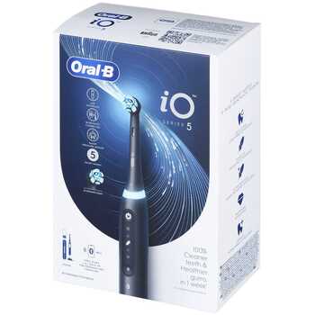 iO Series 5 Matt Black Toothbrush - Elektrická zubná kefka
